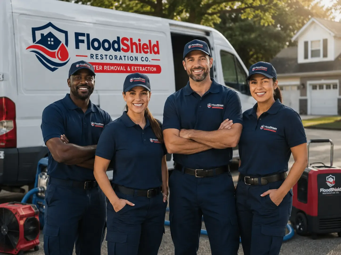 Flood Damage Restoration company in Yorktown, IN